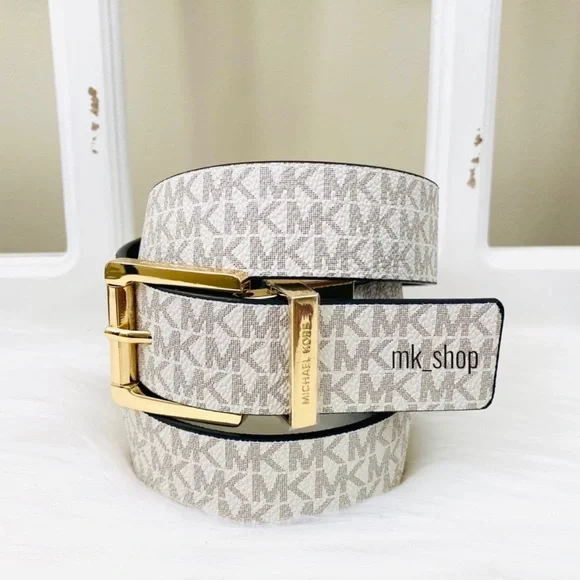 Michael Kors Women’s Twist Reversible Belt Medium - Picture 1 of 11